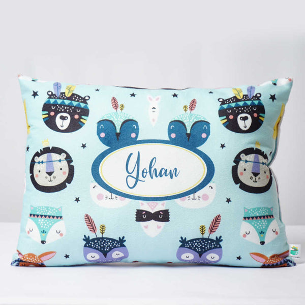 Personalized Animal Printed Kids Pillow